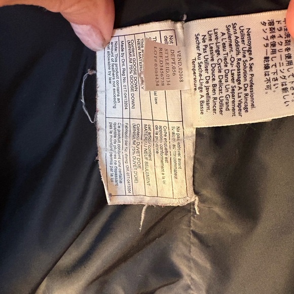 Puffer vest vintage- feather down filled - Picture 7 of 8